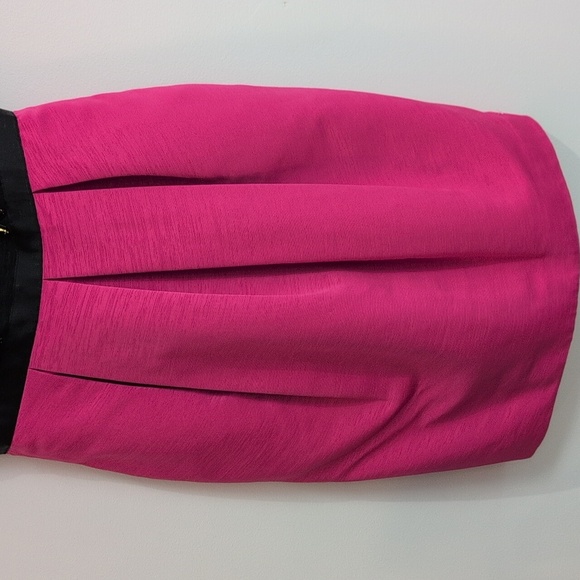 Eliza J Black and Pink Beaded Sheath Dress With Pockets! Size 6 - Picture 7 of 10